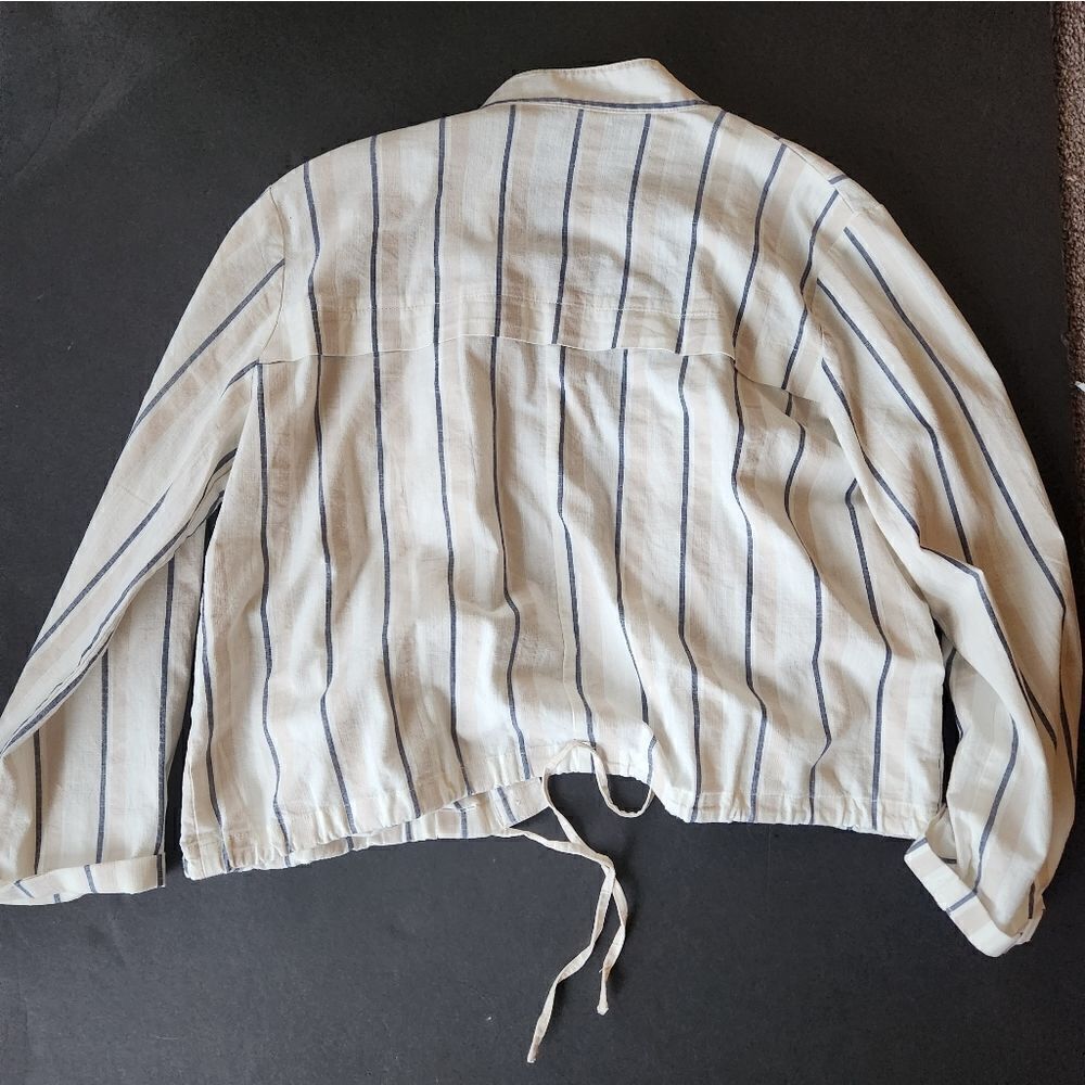 NWT Loft Striped Lightweight Jacket - Picture 8 of 10